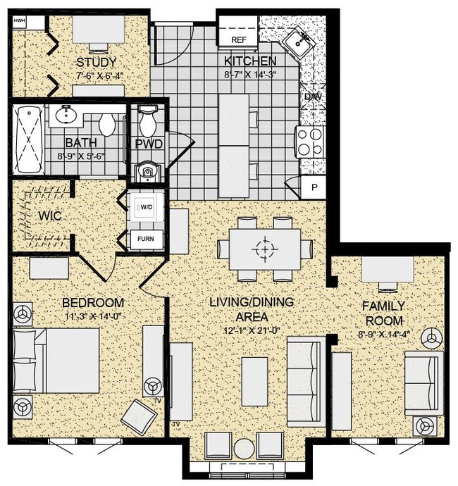 Floorplan - Parkside at the Harbors