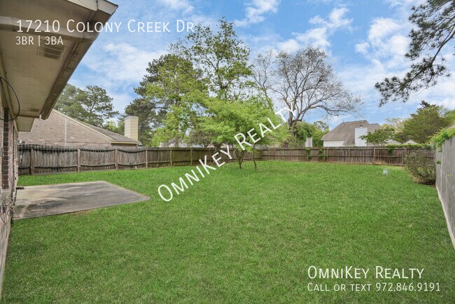 Building Photo - 17210 Colony Creek Dr