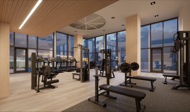Fitness center - BLVD Haley