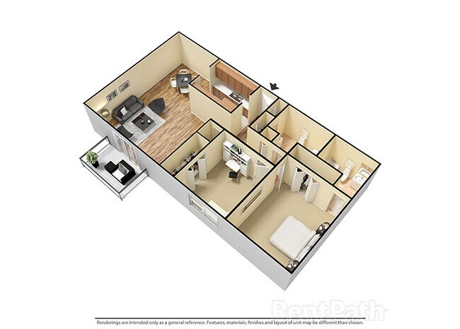 Floorplan - Candlewyck Apartments