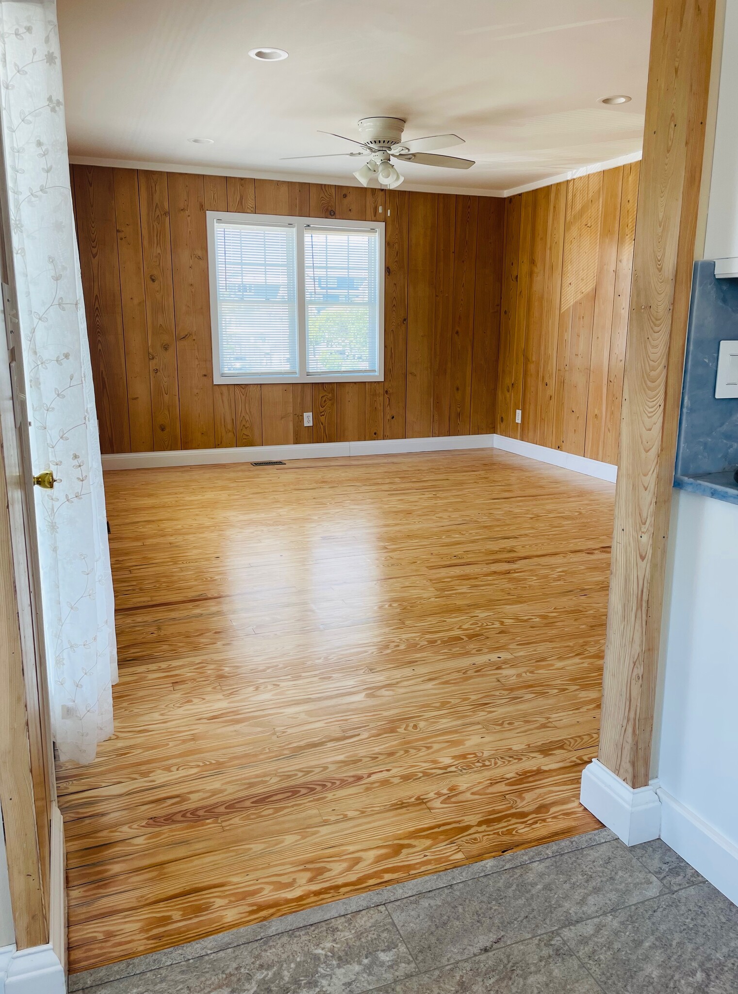 Livingroom - refinished floors - 101 Lumina Ave N