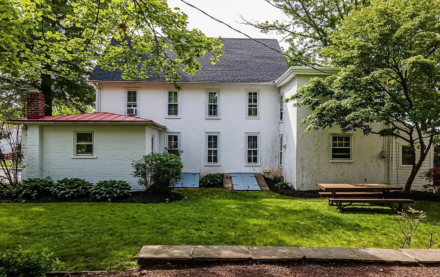 Rear of home - 203 Green St