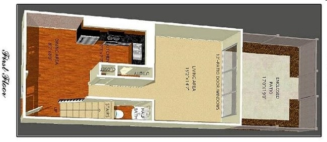 2BR/1.5BA - Fountain Parc