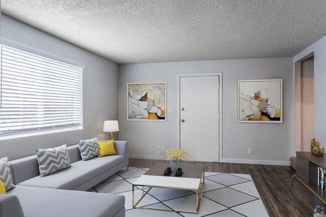 Townhome Living Area - Sydney Court