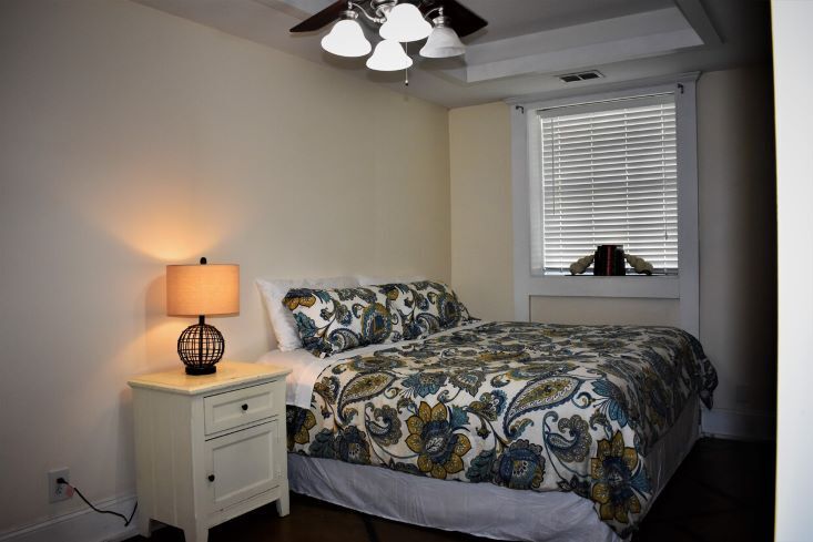 King in bedroom #1 - 101 W Oglethorpe Ave