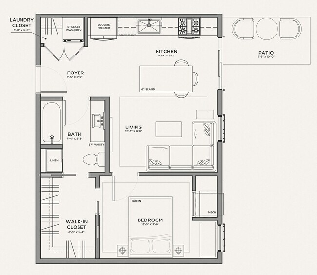 Floorplan - One West Drive
