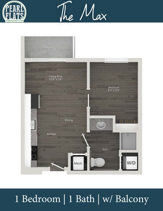 Floorplan - Pearl Flats