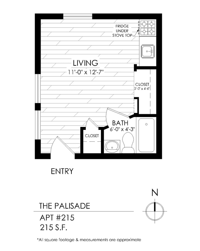 Floorplan - Palisade Apartments