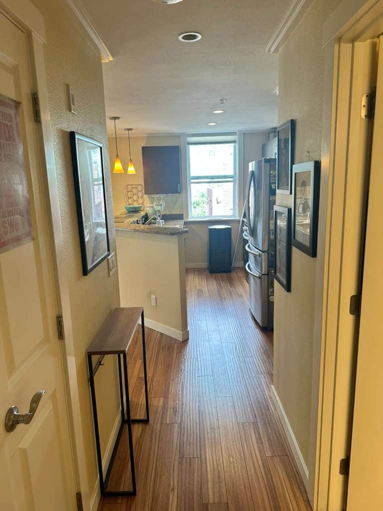 View from the front door into main living area - 626 4th Ave W