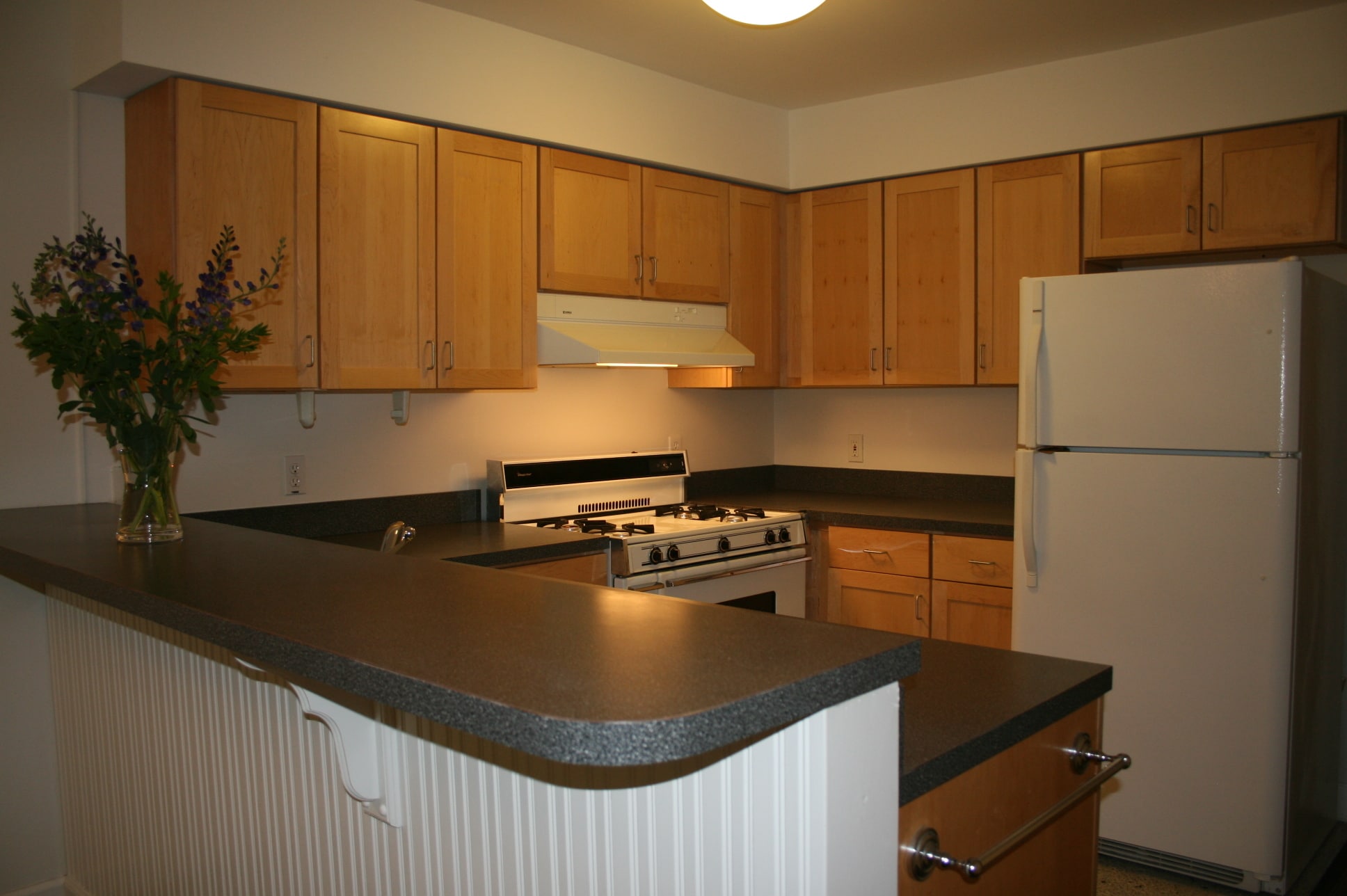 Kitchen with large breakfast bar - 2935 N Charles St
