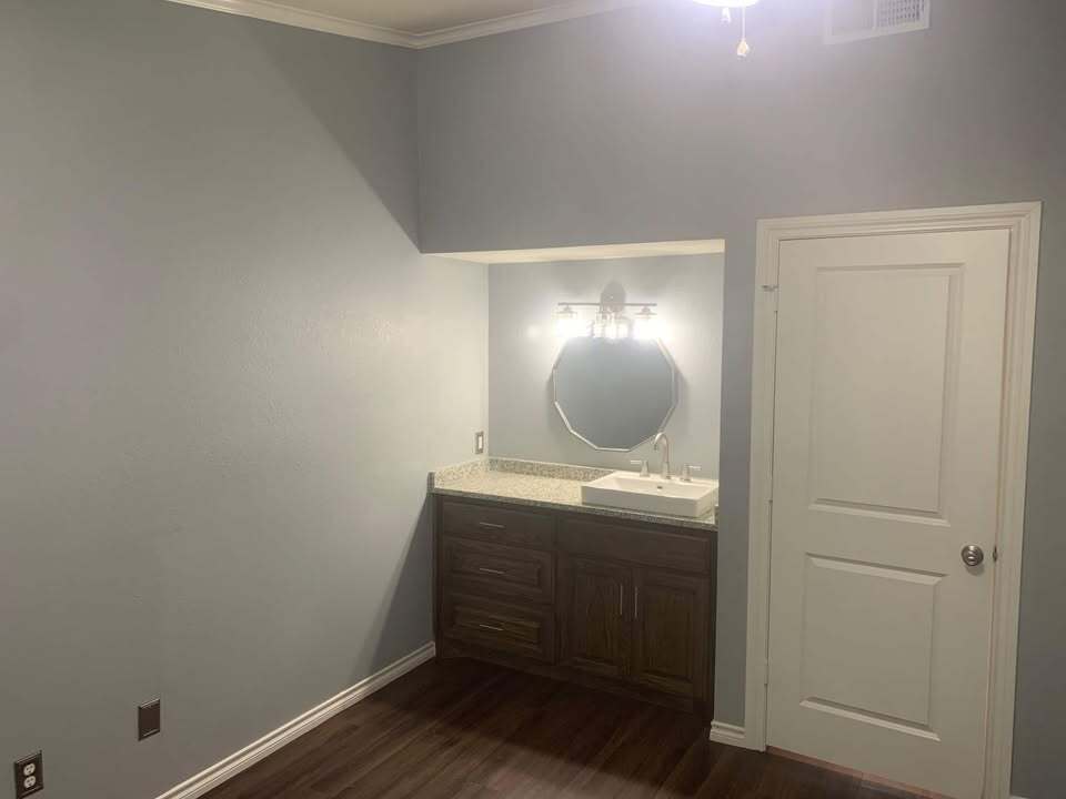Master bedroom vanity. - 3641 Bryce Ave