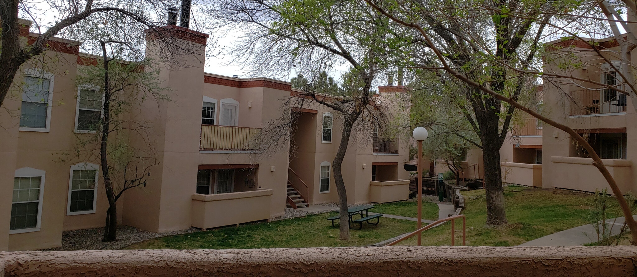 Overlooking the community green space - 2501 W Zia Rd