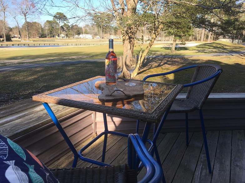Deck overlooking 9th OP golf course - 438 Ocean Pkwy