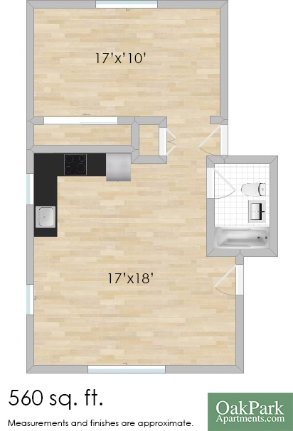 Floorplan - 633 S. Maple Ave.