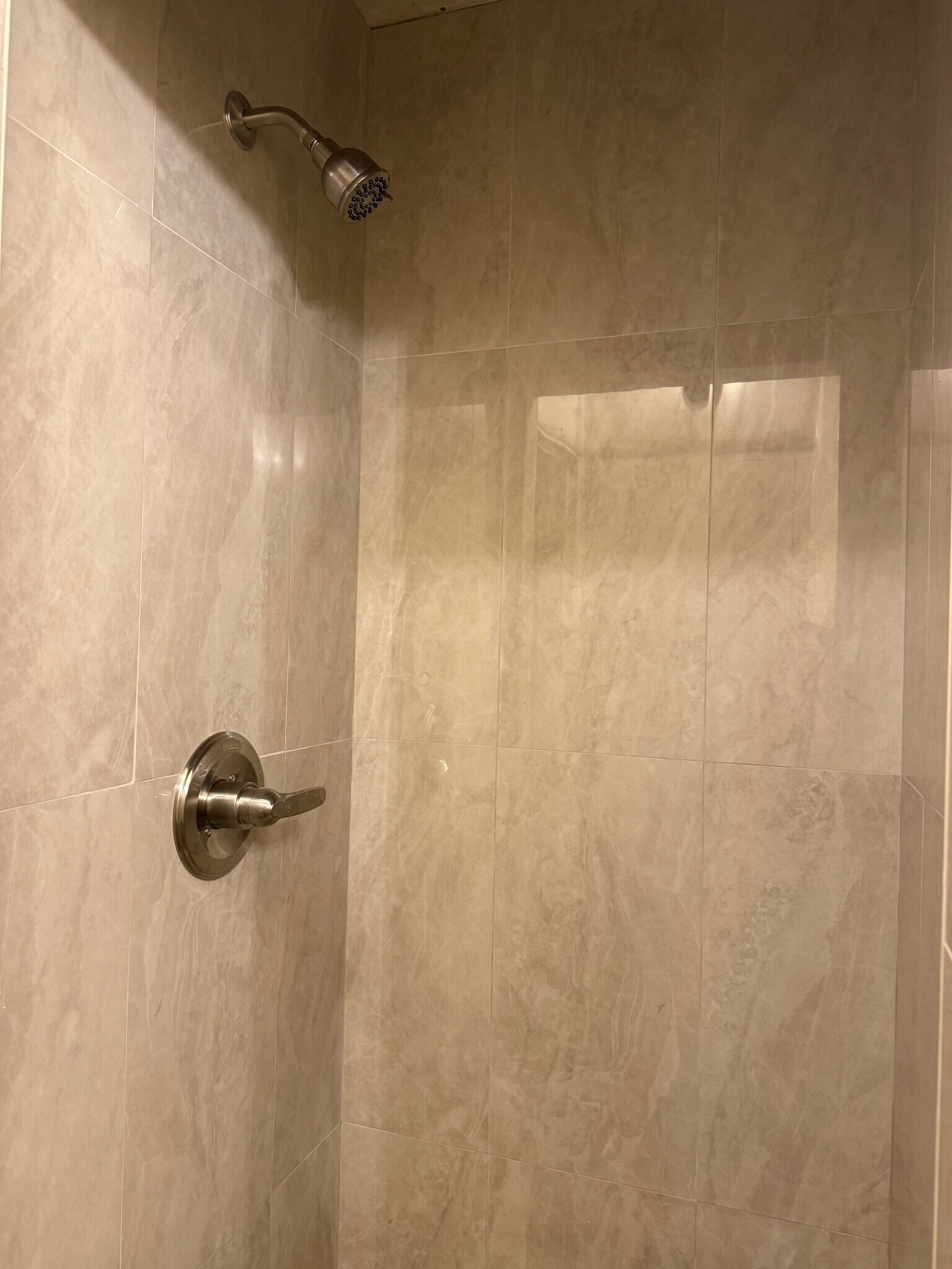 Newly plumbed shower w 8 ft ceiling - 795 N 2nd St