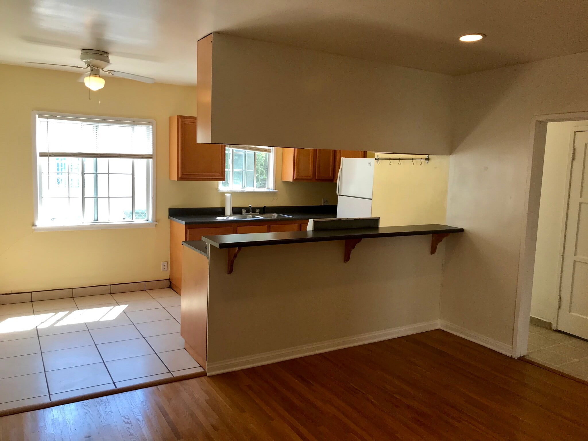Looking into Kitchen from Living Room - 5362 Monroe St
