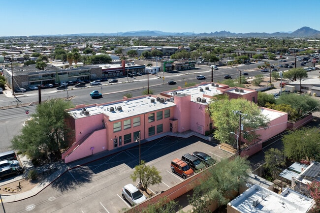 Aerial Photo - Casitas on East Broadway