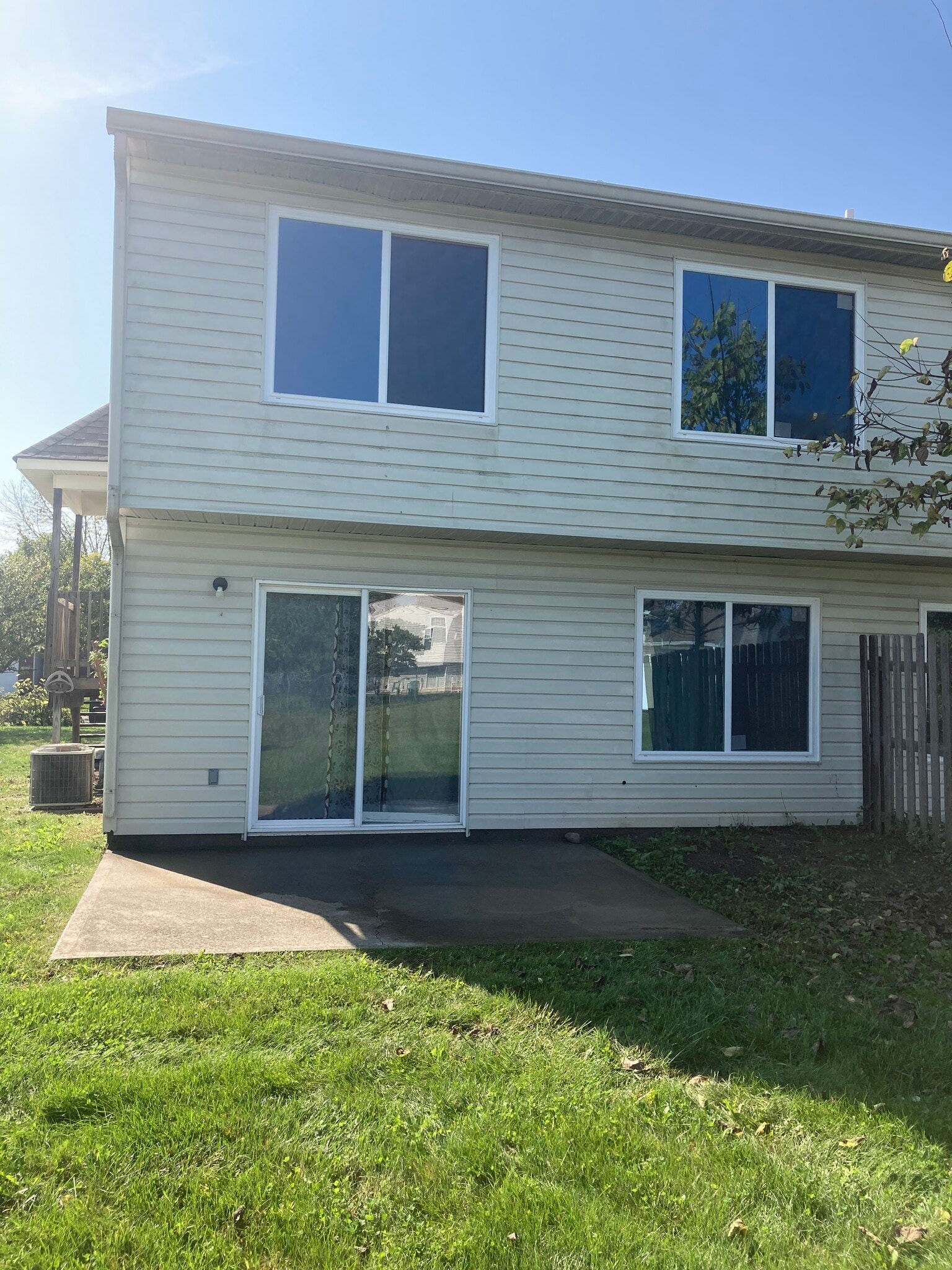 Back of the house and patio - 1080 Fairlane Ct