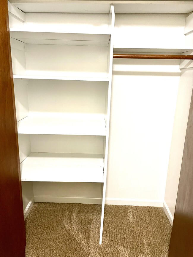 Spacious large closet. - 701 Branniff Dr