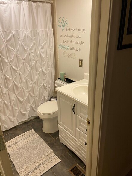Downstairs Full Bathroom - 205 E Jolly Rd