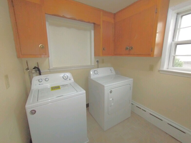 Laundry Room W/Cabinets/Fridge - 37 Grant St