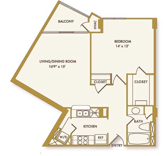 1BR/1BA - Sage Condominiums