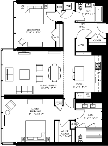 Floorplan - Apartments at Westlight