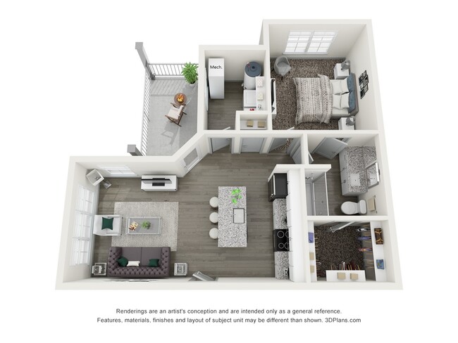 Floorplan - The Kensington at Riggins Run