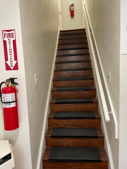 Stairs to unit 3 & 4 - 4630 New Hampshire Ave NW