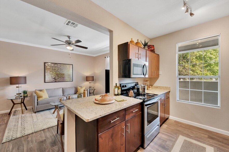 Stainless Steel Appliances* - Eagle Ranch Apartments