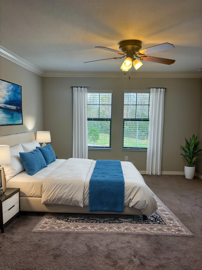 Master Suite Virtually Staged - 16904 Storyline Dr