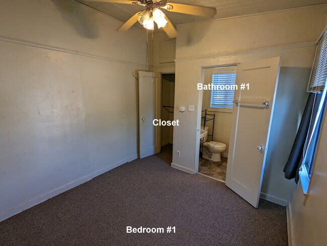 Primary (Master) Bedroom #1 - 1311 E 8th St