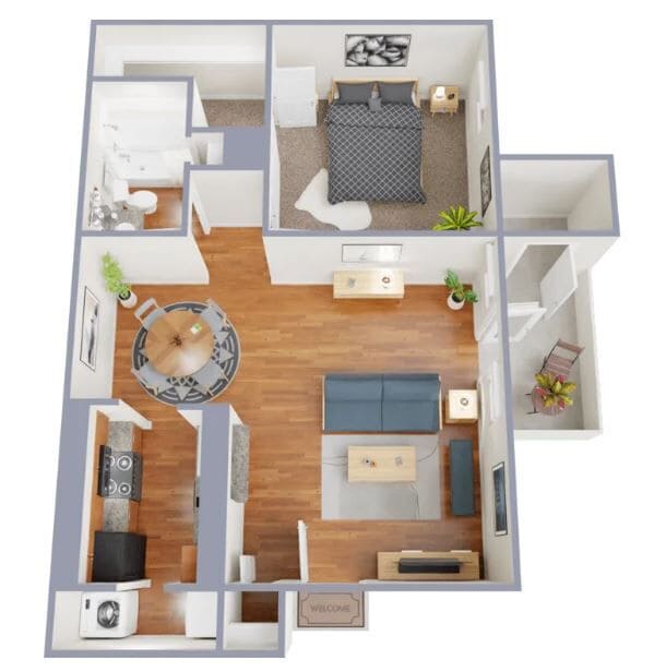 Floorplan - Enclave at Eagle Creek Apartments