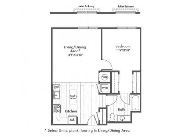 A7 One Bedroom - Modera 44