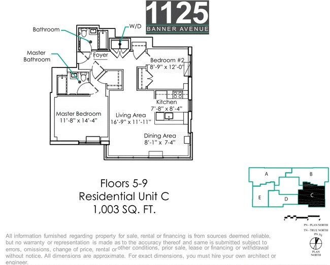 Floorplan - 1125 Banner avenue
