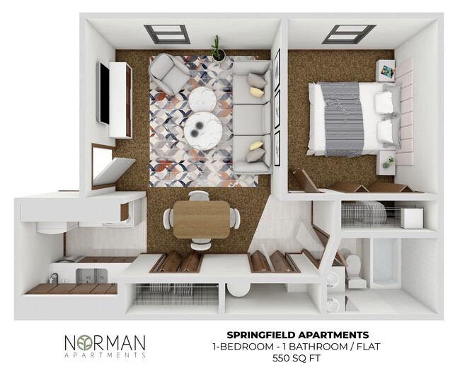 Floorplan - Springfield Apartments