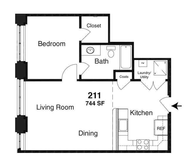 Floorplan - Turbine Lofts