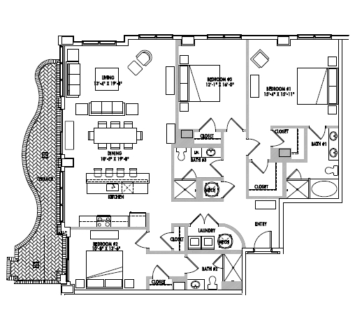 3BR/3BA - The Artisan