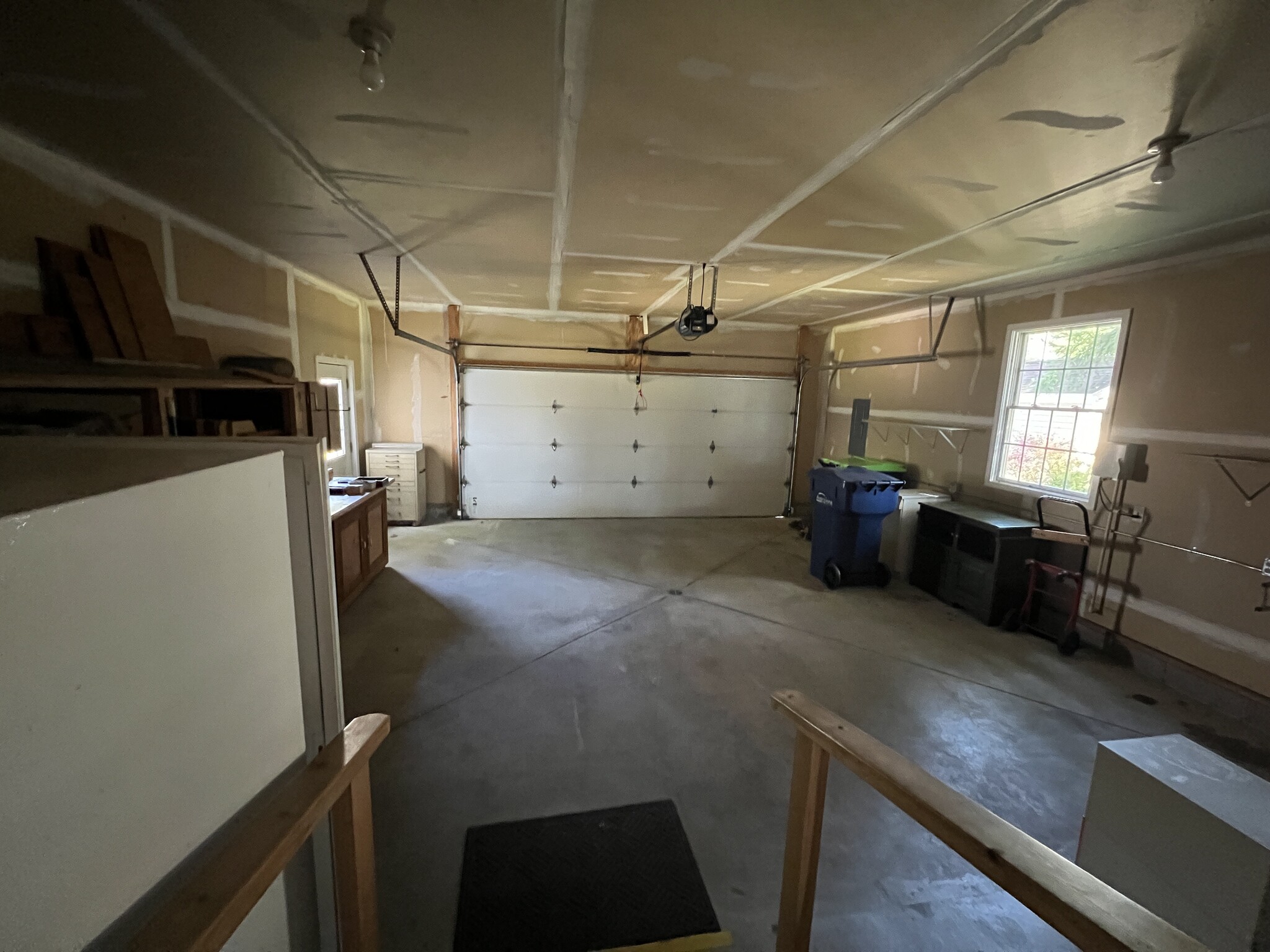 Two car oversized attached garage - 214 W Sixteenth St