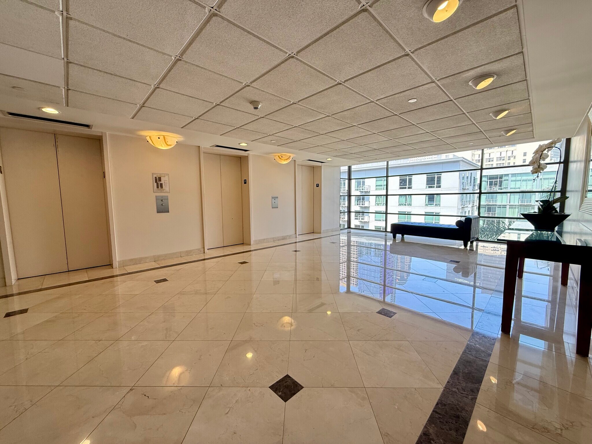 8th floor elevator lobby - 600 W 9th St