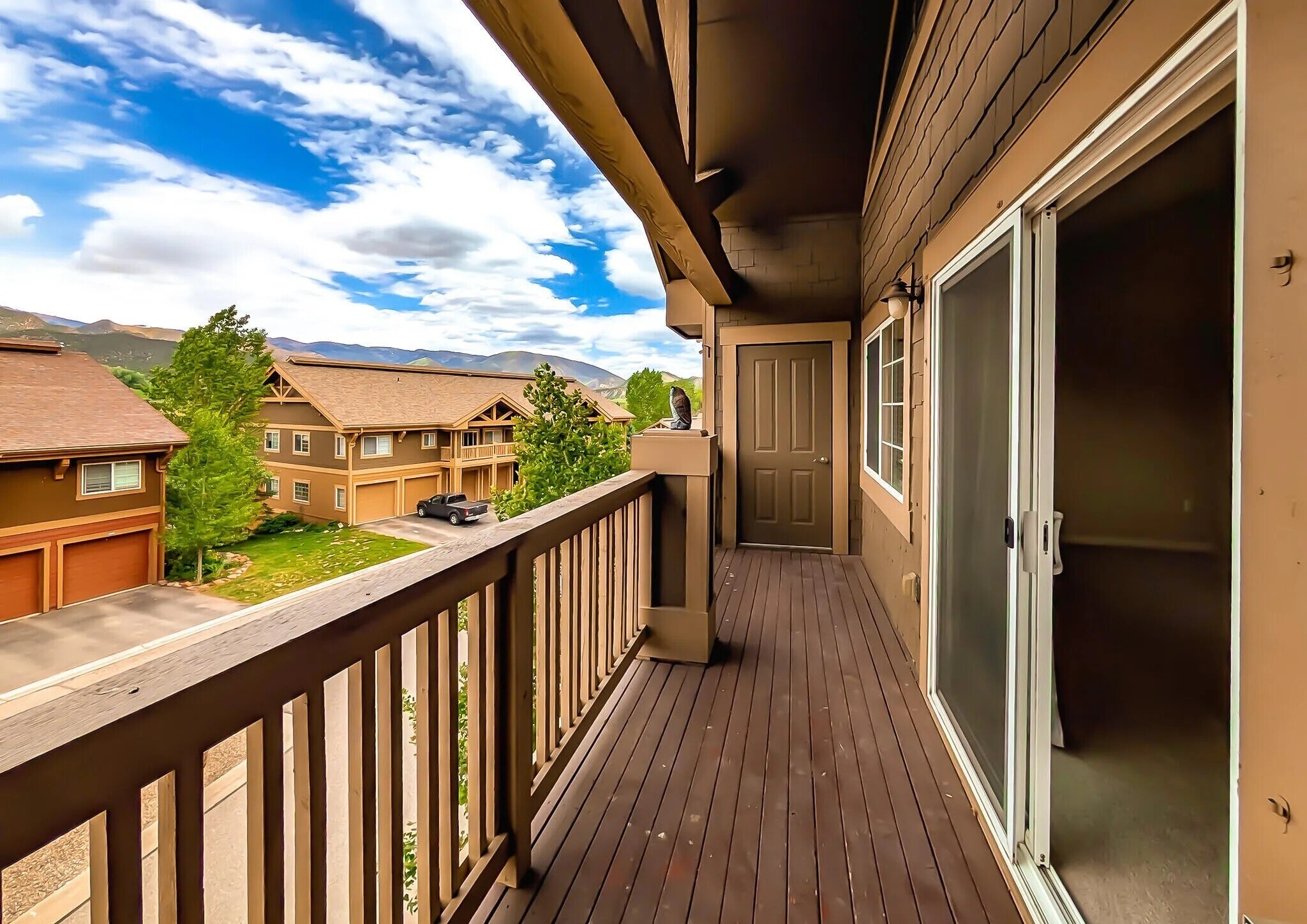 Deck from Living Room - 612 River View Drive