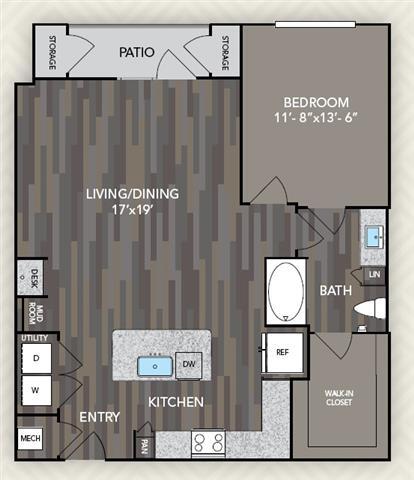 Floorplan - The Alden at Cedar Park