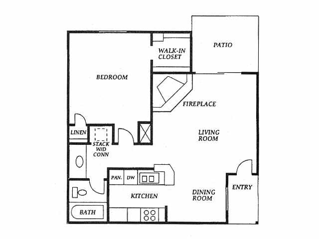 Floorplan - Cozumel Apartments