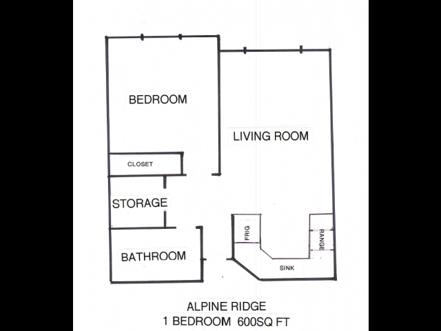 Floorplan - Alpine Ridge