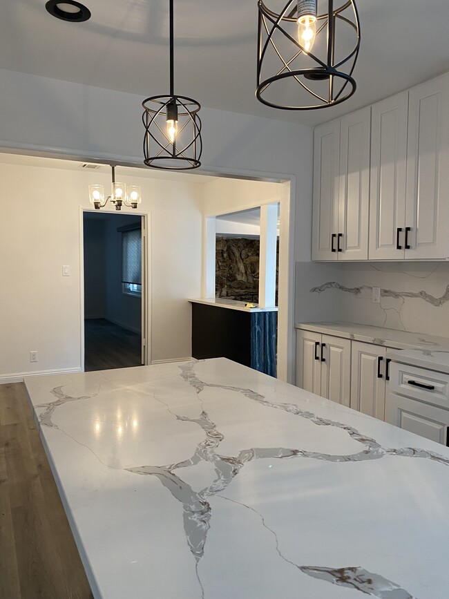 Modern bright airy entertainers kitchen - 17423 Burbank Blvd