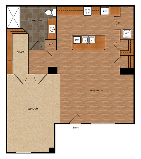 Floorplan - Bell Tower Flats