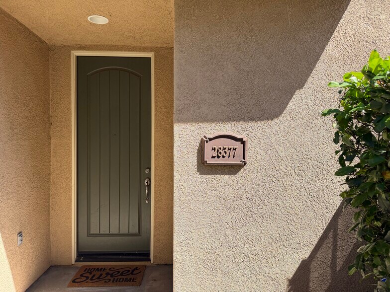 Entrance door - 28377 Mirabelle Ln