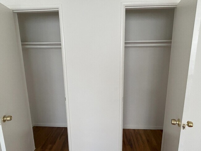 Master Bedroom Closets - 7704 Romaine St
