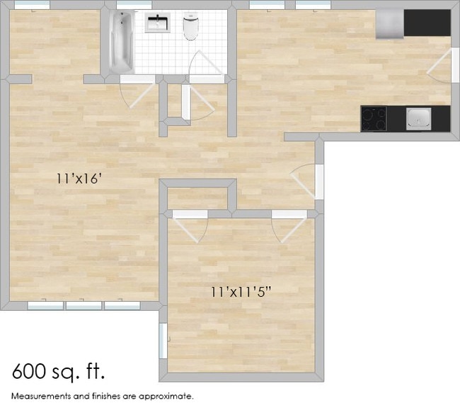 Floorplan - 8-12 Van Buren St. and 336-350 S. Austin Blvd.