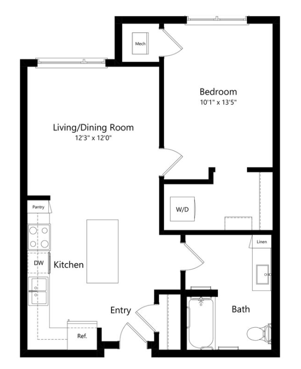 Floorplan - Arbor Court